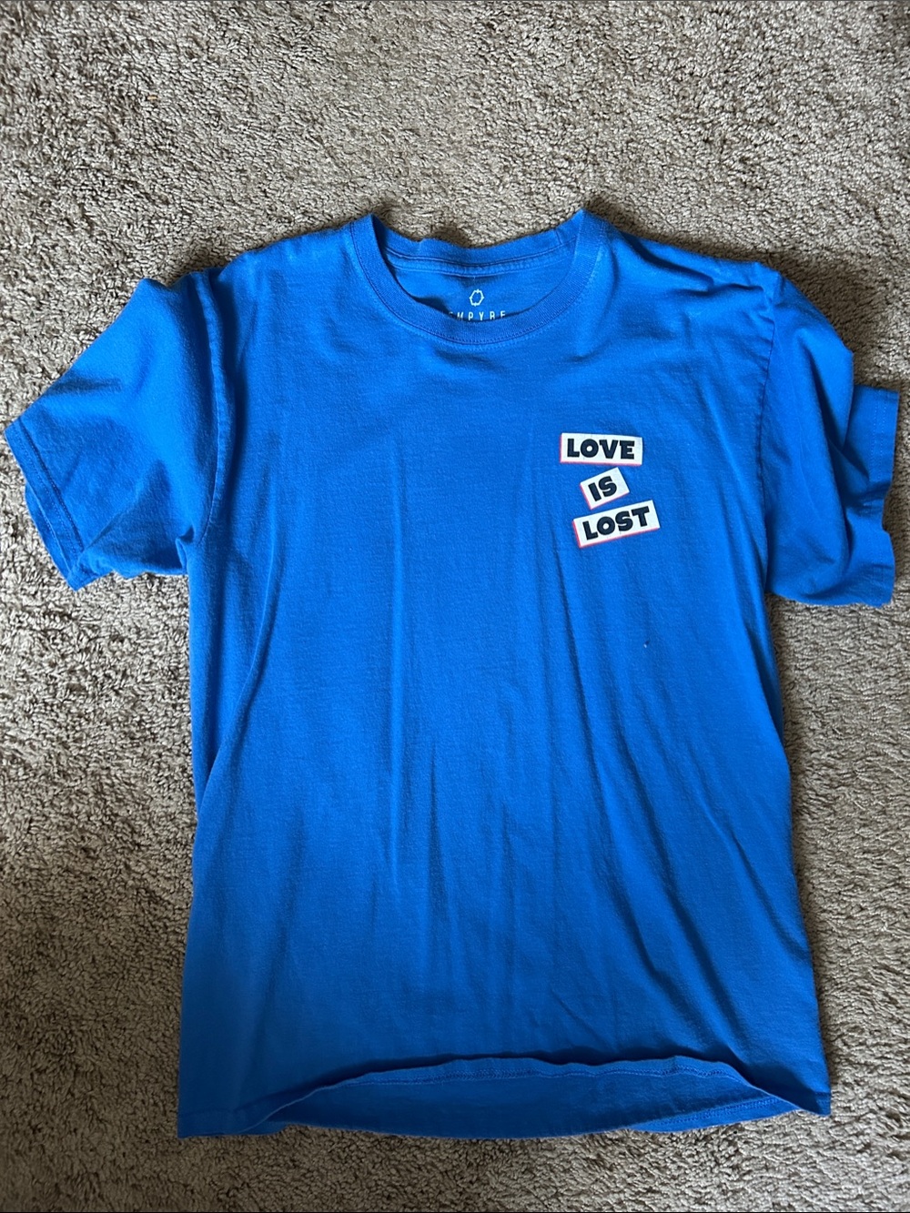 Empyre Blue "Love Is Lost" Graphic T-Shirt